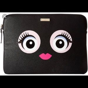 New Kate Spade Monster Eyes Sleeve Computer Case